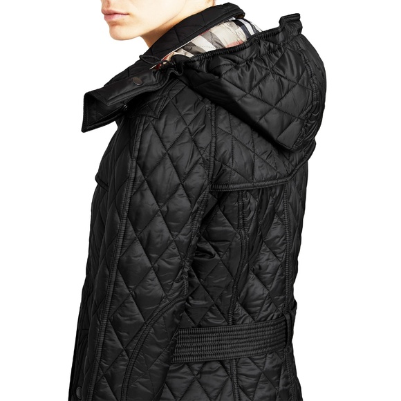 short finsbridge quilted coat